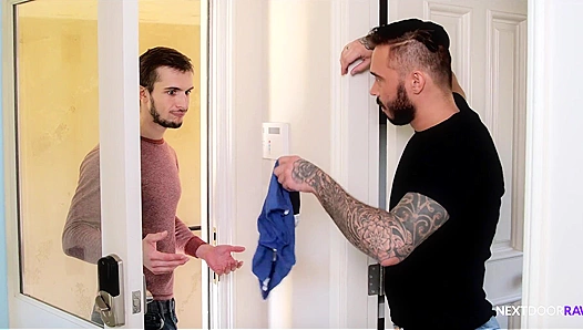 Pizza Boy Gets Caught Stealing and Sucking Cock Like a Pro