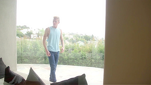 Creepy Neighbor Gets His Ass Slammed Hard