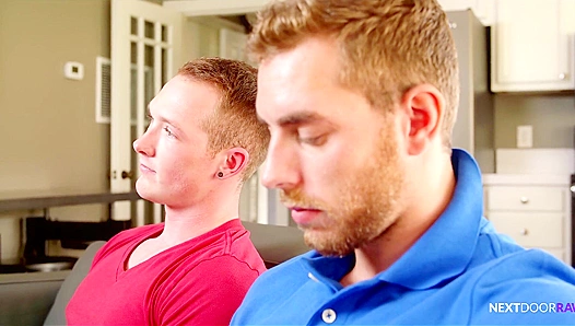 Carter Woods Gets Fucked Raw and Cums Like a Fucking Champ Before His Big Date