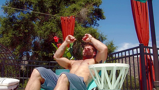 Tall Redhead Gets Roughly Fucked by Neighbor After Creeping