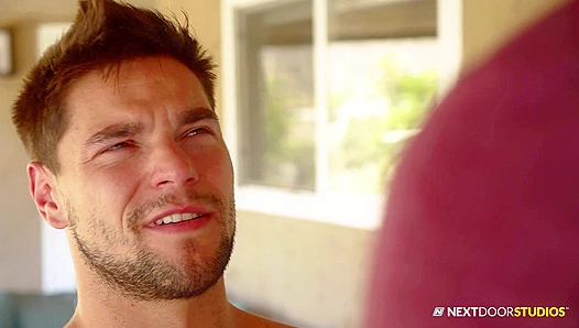 Tall Redhead Gets Roughly Fucked by Neighbor After Creeping