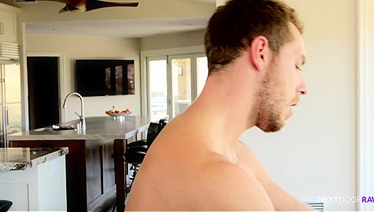 Dante Colle and Carter Woods Grind Nasty, Kissing Fiercely Before Pounding Raw