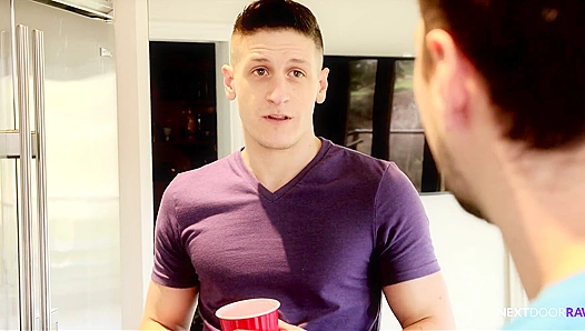 Fucked Hard by a Tattooed Stud with Raw Strokes and Cursing Like a Motherfucker