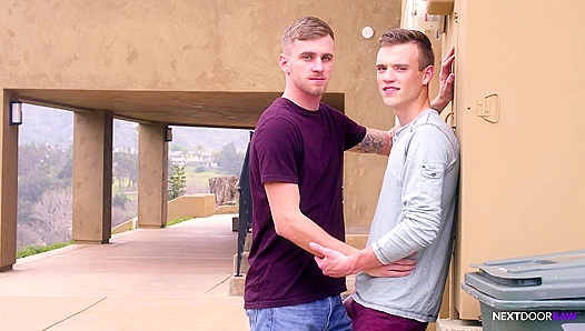 Teen-next Door Shows His Tight Hole to Boyfriend, Gets Pounded Raw