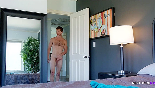 Donte’s Thick Dick Caught Sniffing and Fucking His Roommate’s Underwear