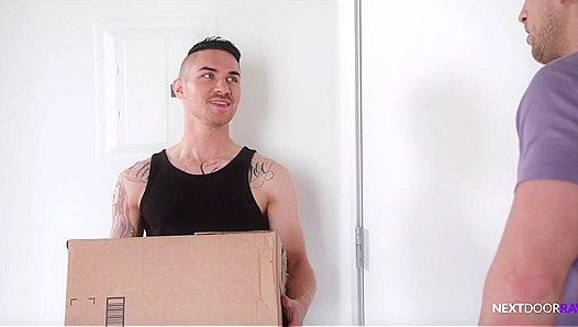 Straight Guy Gets Pounded Raw By His Hot New Neighbor