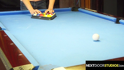 Twink Spitroasted By Stud & Jock On Pool Table