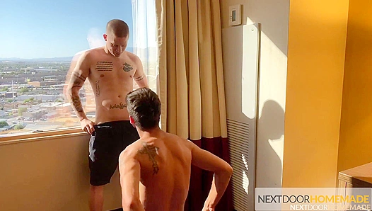 Hairy Jock Passionately Fucked By Musle Hunk - Dillon Anderson, Elliot Finn - NextDoorHomemade