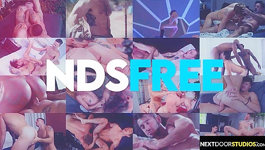 Muscle Hunk Roommates Help Loosen Each Others Tight Holes - Damien White, Max Lorde, Kye Storm