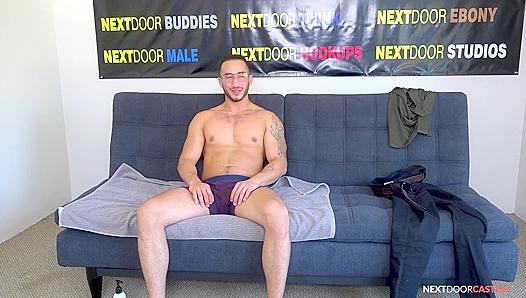 NextDoorCasting - Handsome & Fit Xavier Cole's Jerk Off Audition