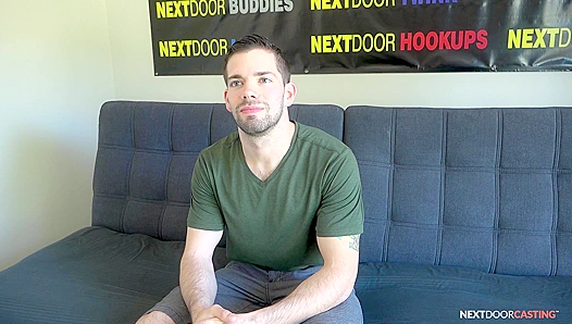 NextDoorCasting - Julian Brady's First Time Bottom!