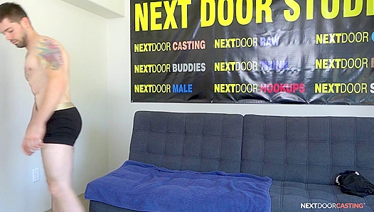 NextDoorCasting - Straight Amateur Julian Brady's Jerk Off Audition