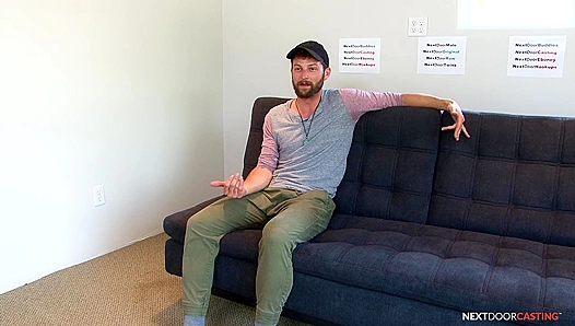 NextDoorCasting - Eager Amateur Fucks Himself With Dildo