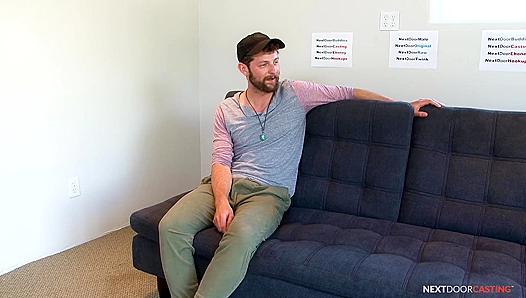 NextDoorCasting - Eager Amateur Fucks Himself With Dildo