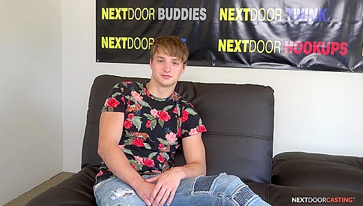 NextDoorCasting 19 Year Old Ryan's Jerk Off Audition