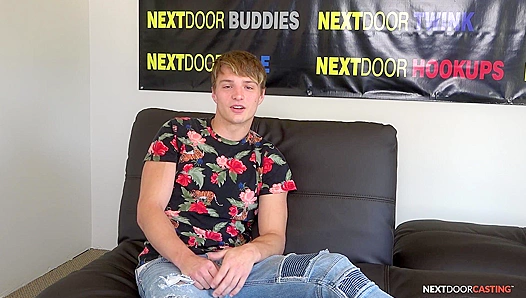 NextDoorCasting 19 Year Old Ryan's Jerk Off Audition