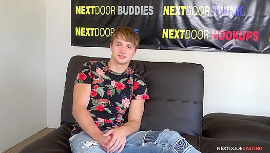 NextDoorCasting 19 Year Old Ryan's Jerk Off Audition