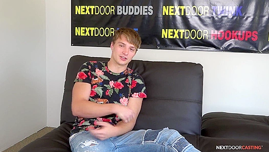NextDoorCasting 19 Year Old Ryan's Jerk Off Audition