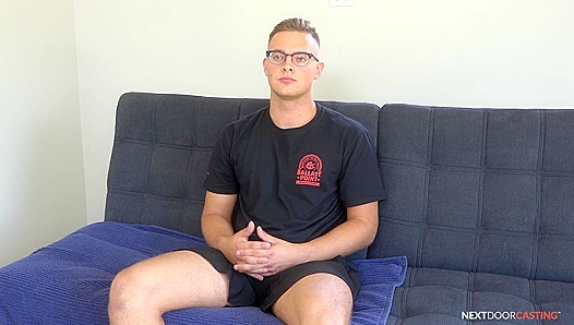 NextDoorCasting - Bi-Curious Jock Reveals Huge Dick At Porn Audition