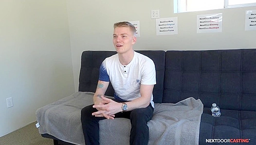 NextDoorCasting - Fit, Amatuer Twink Kyle Brant's Gay Audition