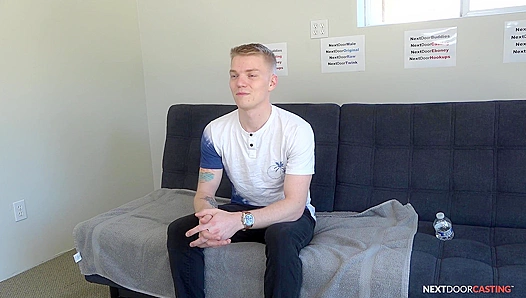 NextDoorCasting - Fit, Amatuer Twink Kyle Brant's Gay Audition