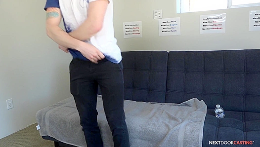 NextDoorCasting - Fit, Amatuer Twink Kyle Brant's Gay Audition