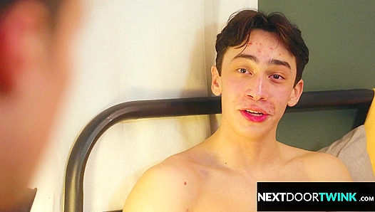 Annoyed Twink Railed By Jerking Rommate - Cameron Neuton, Nick Floyd - NextDoorTwink