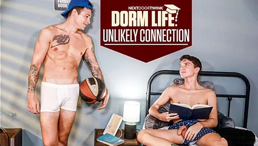 Cute Twink Railed By Collge Crush Rommie - Jayden Marcos, Sam Ledger - NextDoorTwink