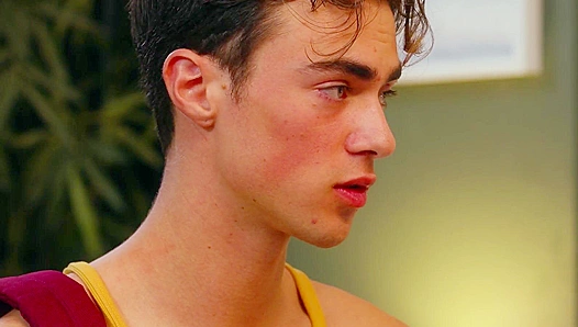 Twinky Roomie Drilled By Hottie To Stop Him From Jerking - Cameron Neuton, Nick Floyd- NextDoorTwink