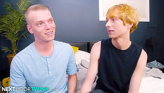 NextDoorTwink - Redhead Twink Bareback Flip Fuck With Kyle Brant