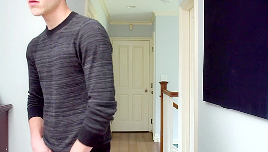 NEXTDOORTWINK Little Stepbrother Caught Watching, Joins In