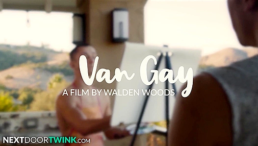 Twunk Painter Rides His Masterpiece's Cock - NextDoorTwink