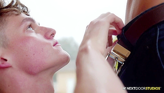 NextDoorTwink - Fit Teen Boys Fucking In The Rain