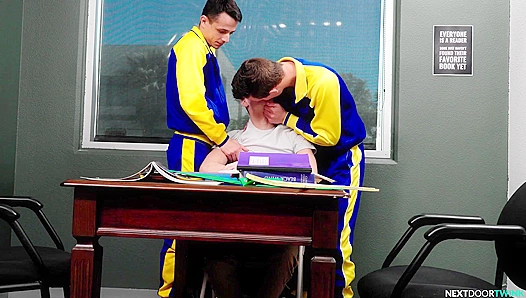 NextDoorTwink - Straight Hunks Rail Twink Tutor