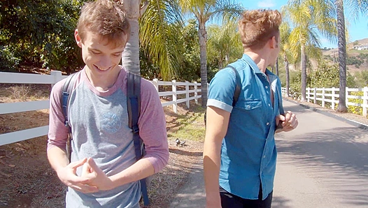 NextDoorTwink - Football Player Jock Gives It Rough To Twink