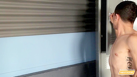 Next Door Twink Introducing Atheletic Ace Parker