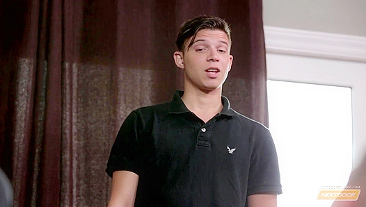 Next Door Twink Bored? Here's a Cock!