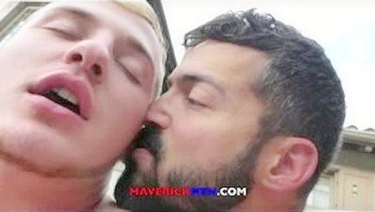 Young Stud Gets His Tight Ass Fucked by Big Dick Mavericks in Steamy Fucking, Teen 18+