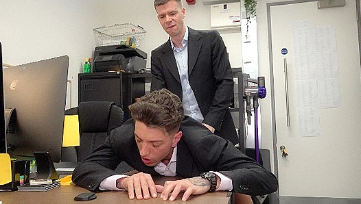 Britian's next Top Model moves aside. Bending him over the desk, I swear I could cum