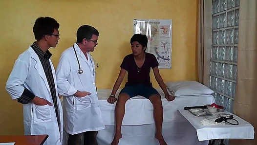 Kinky Doctor–Patient Bareback Session with Asian Twinks 18+