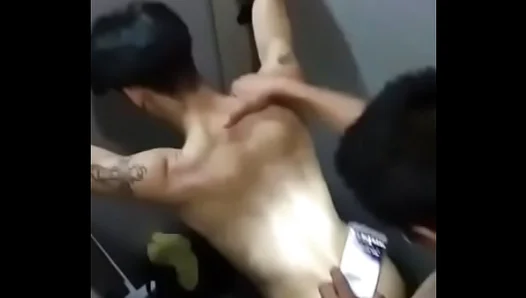 Asian Boys 18+ Get Intimate in the Toilet for Steamy Gay Sex