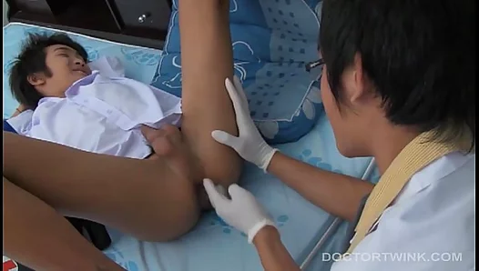 Simon and Albert Enjoy Kinky Bareback Fun With Asian Twinks 18+