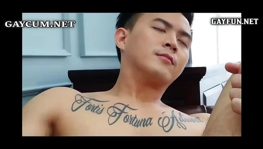 Sexy Hot Asian Guy Shows Off in SteamyGay Scene