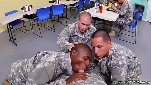 Drill Sergeant Takes Charge in Steamy Outdoor Asian Gay Sex Scene