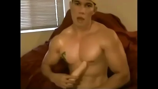 Asian Muscle Prince Pleases Himself With A Dildo In Hot Solo Anal Play