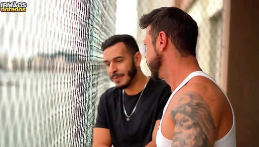 First–Time Brazilian Twink 18+ Enjoying Anal Bliss With Step–Dad’s Monster Cock