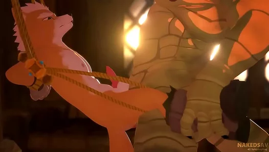 Rough Creampie Ride: Fox McCloud & Friends in Wild Star Fox Furry Action