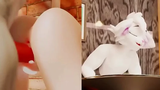 Trans Kitty Gets Pounded Hard In Wild Pussy–Fucking Session