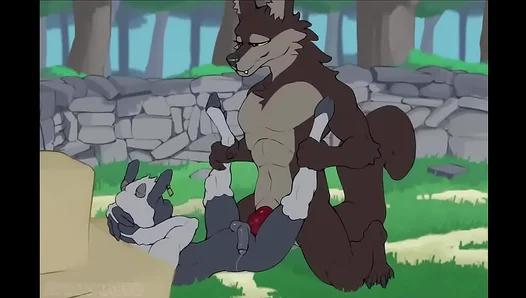Wolf and Sheep Furry Fun in Steamy Gay Anal Adventure – Danamasco