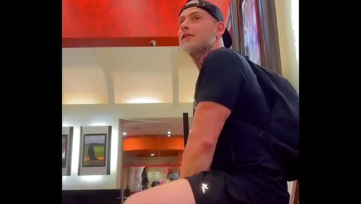 Gifted Fucks Me Hard in Mall Bathroom, Giving His Milk in My Mouth!